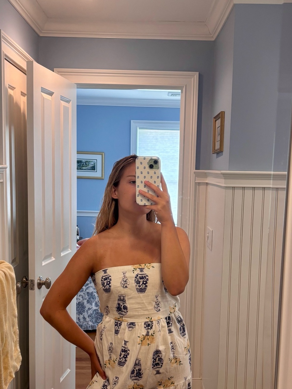 Bailey Rose strapless maxi dress! So cute just never got around to wearing!